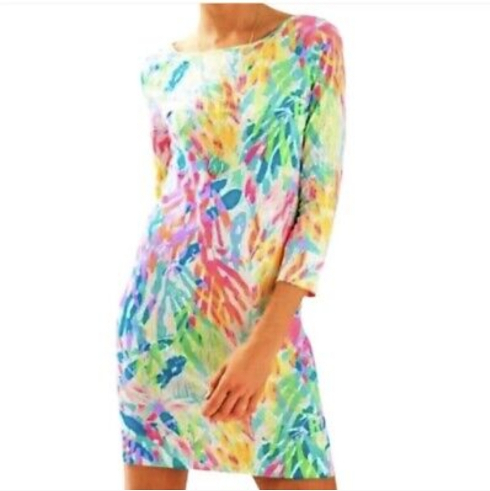 Lilly Pulitzer NWT Marlowe Dress Multi Sparkling Sands XS